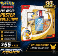 Pokémon 30th anniversary poster collection ( 2 per customer )