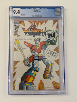 Voltron Defender of the Universe #1 Special 1st Edition 1985 CGC 9.4