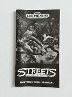 Sega Genesis Streets of Rage