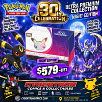Pokémon 30th Anniversary ultra premium collection night edition Pre-Order -1 per customer - Pick up Only