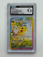 CGC Mint+ 9.5 Pikachu EX 238/191 Surging Sparks Special Illustration Rare Pokemon
