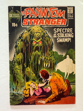 Phantom Stranger #14 DC 1971  "The Spectre of the Stalking Swamp ADAMS COVER