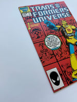 The Transformers Universe #1 (Marvel Comics December 1986)NM