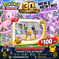 Pokeman 30th anniversary figure collection Mewtwo