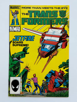 Marvel Comics The Transformers #11 December 1985 1st Appearance of Jetfire