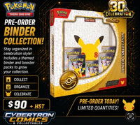 Pokémon 30th Anniversary Binder collection ( 2 per customer )