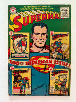 Superman #10 DC 1955 Aniversary Issue!