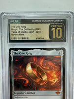 2023 Magic Gathering Lord Rings One Ring Extended Art #380 CGC 10 Pristine