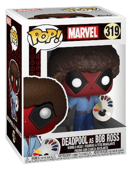 Funko Pop Deadpool as Bob Ross 31