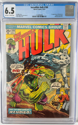 Incredible Hulk 180 CGC 6.5