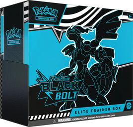 Pokemon Black Bolt Elite trainer box