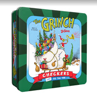 CHECKERS & TIC TAC TOE: The Grinch Board Game
