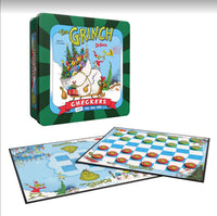 CHECKERS & TIC TAC TOE: The Grinch Board Game