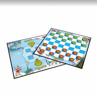 CHECKERS & TIC TAC TOE: The Grinch Board Game