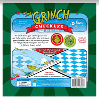 CHECKERS & TIC TAC TOE: The Grinch Board Game