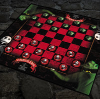 CHECKERS & TIC TIC TAC TOE: Disney Tim Burton The Nightmare Before Christmas Board Game