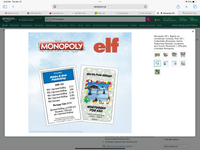 MONOPOLY®: Elf Edition Board Game