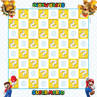 CHECKERS & TIC TAC TOE: Super Mario vs. Bowser