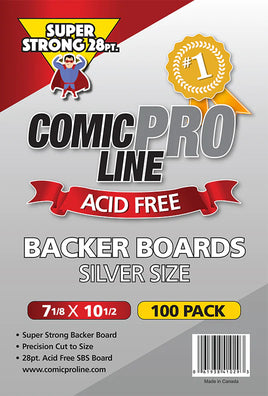 Comic Boards Silver 28 point