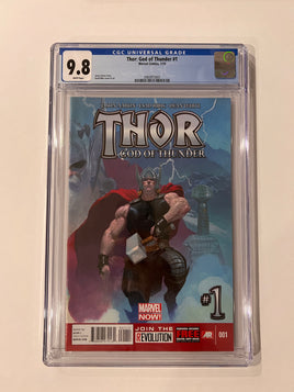 Thor God of Thunder #1 CGC 9.8