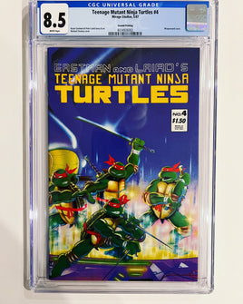 Teenage mutant ninja turtles #4 CGC 8.5