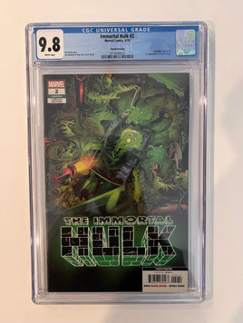 Immortal Hulk #2 CGC 9.8