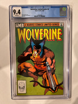 Wolverine #4 CGC 9.4