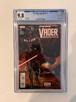 Star wars Vader down 1 CGC 9.8